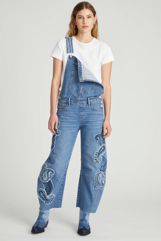 Barbara Overall - Paisley Patchwork Med