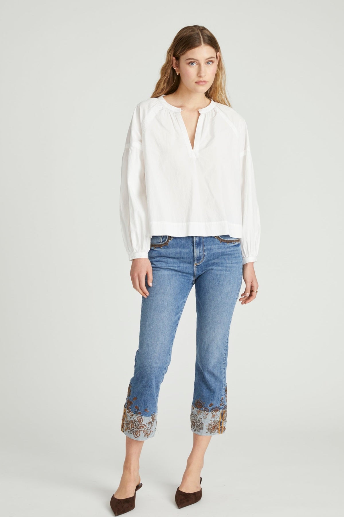 Colette Straight Crop