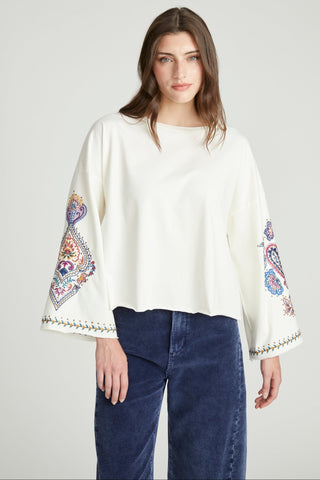 Bella Shirt - Artisan Aura White