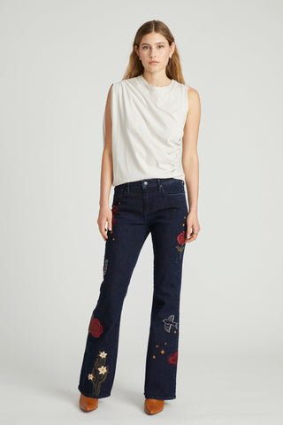 Wyatt Boot Cut - Wildlfower Wish